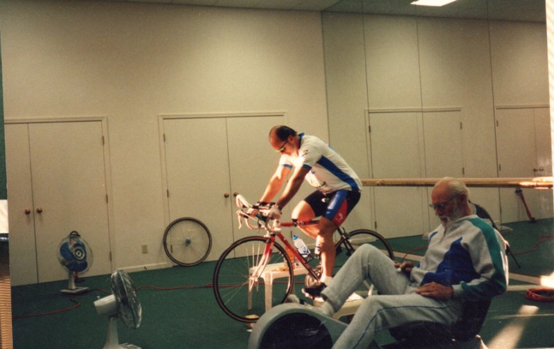 Ride - Dec 1993 - 24 Hour Endurance for Angel Tree - 2 - Jim Sandifer, Bob Barrowiclift